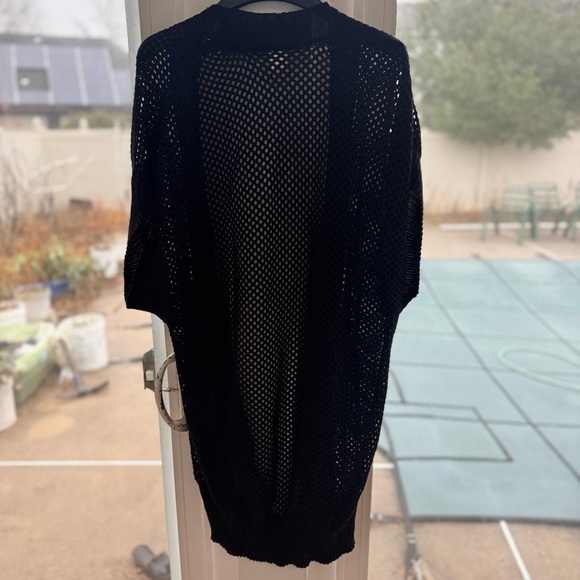 Time and Tru Black Open-Front Cardigan - Picture 5 of 13